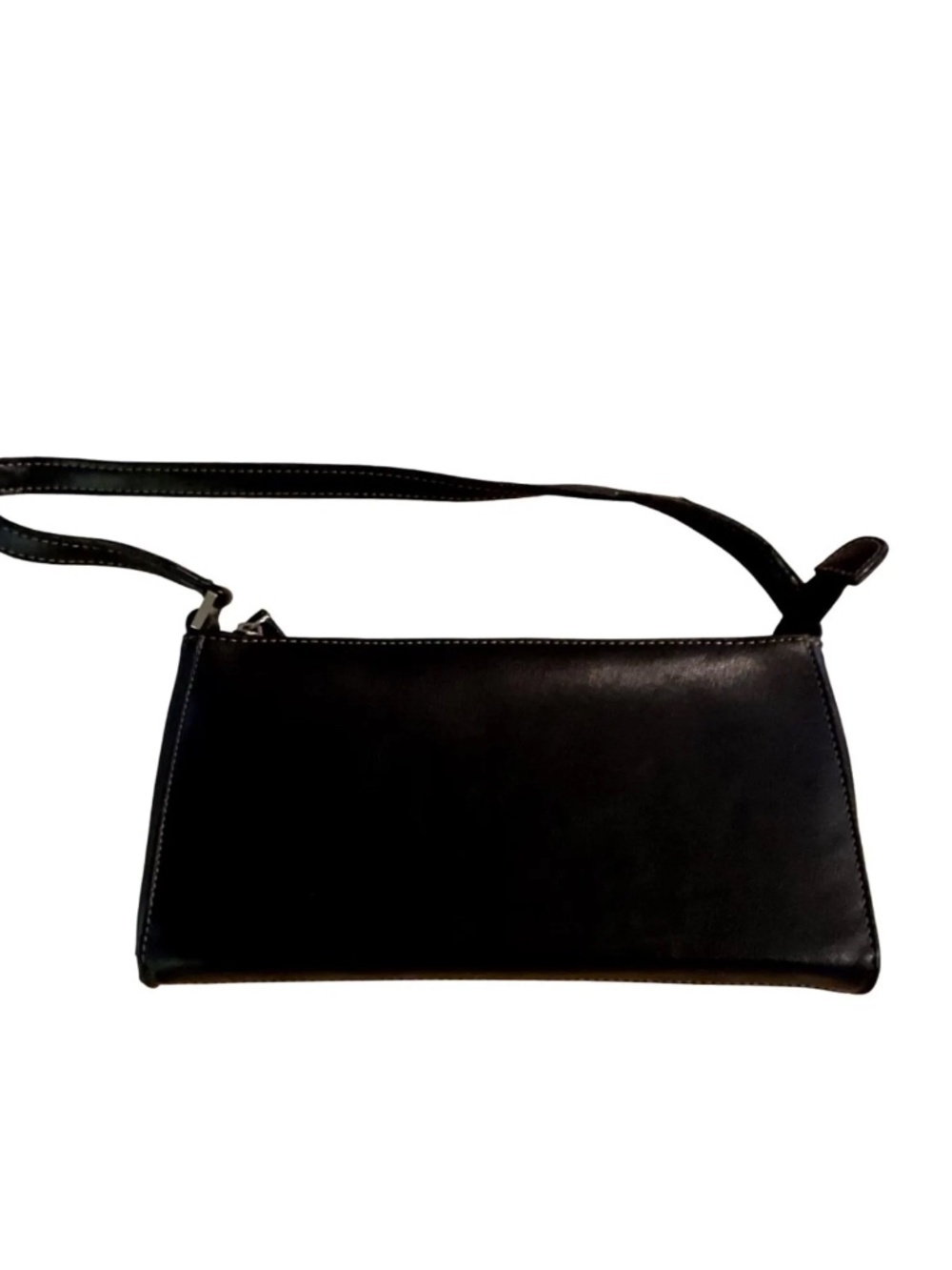 Vintage Black Baguette shoulder bag, Like New, Clean